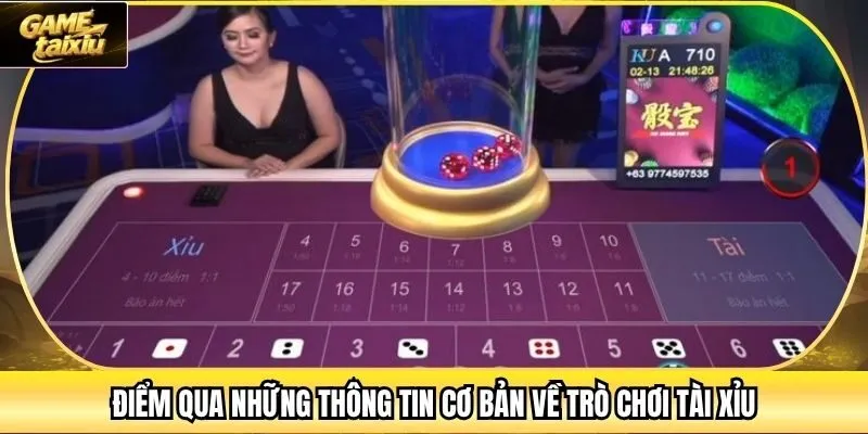 Điểm qua những thông tin cơ bản về trò chơi tài xỉu