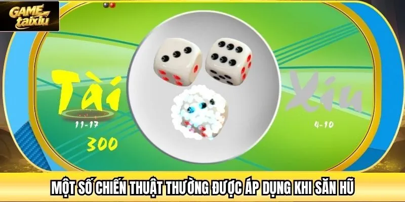 Một số chiến thuật thường được áp dụng khi săn hũ