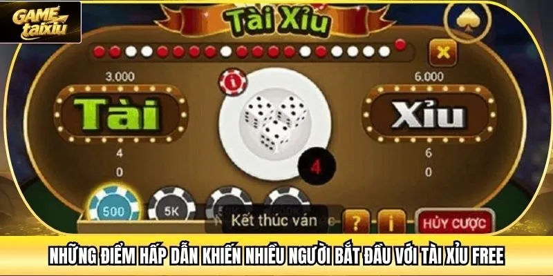 Những điểm hấp dẫn khiến nhiều người bắt đầu với Tài Xỉu Free