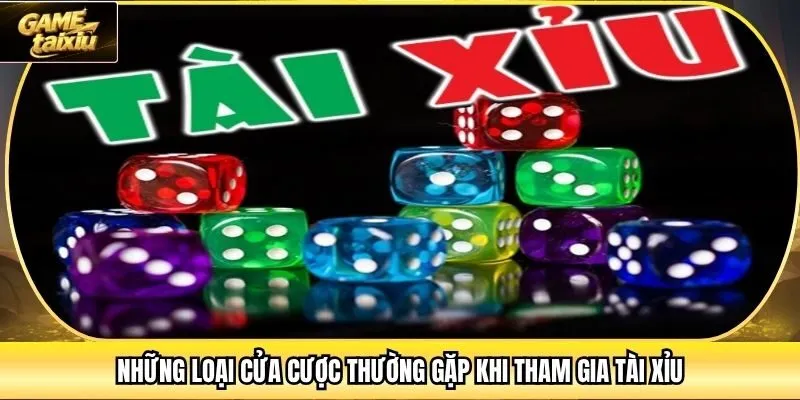 Những loại cửa cược thường gặp khi tham gia Tài Xỉu